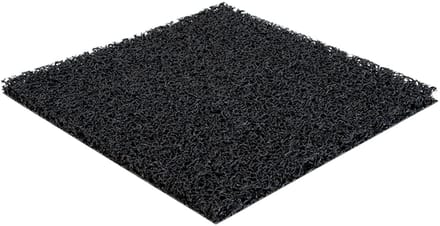Rubbermagazijn - Spaghettimat zwart - 60x90cm - Schoonloopmat - Entreemat - Deurmat
