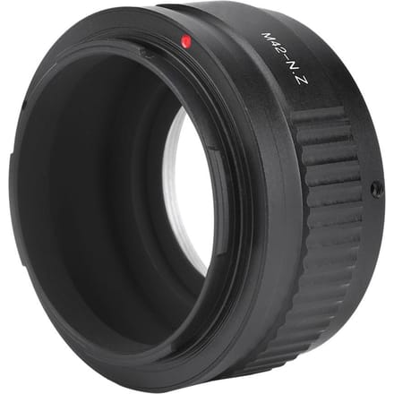 M42-Z Camera Adapter Ring voor M42 Lens naar voor Nikon Z Mount Camera's black