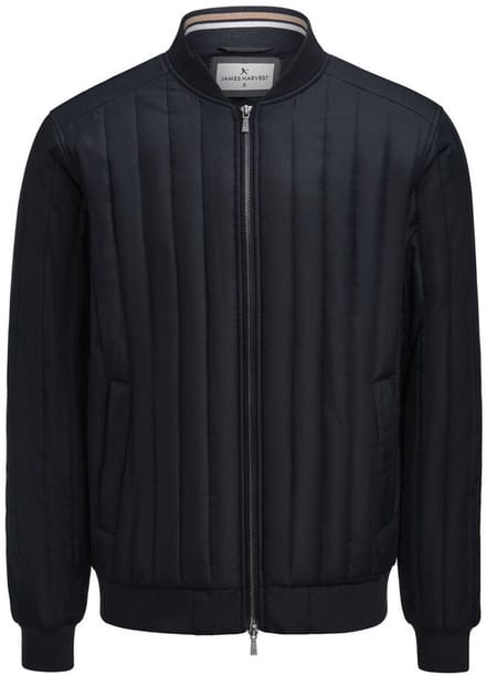 James Harvest Scarsdale Jacket Jas Heren 2111053 - Zwart - S