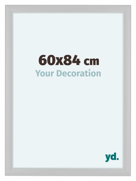Your Decoration - Fotolijst 60x84 cm - MDF - Wit Hoogglans - Como