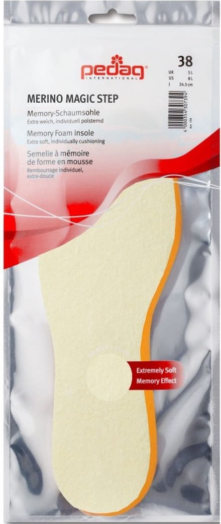 Pedag Magic Step - Merino - Inlegzool Met Merino wol voor warme voeten - 42