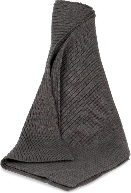 K-up Geribde sjaal KP957 - Cement Grey Heather - One size