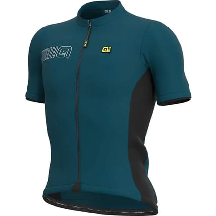 Shirt Korte Mouwen Solid Color Block - Lagoon - S - Valt klein