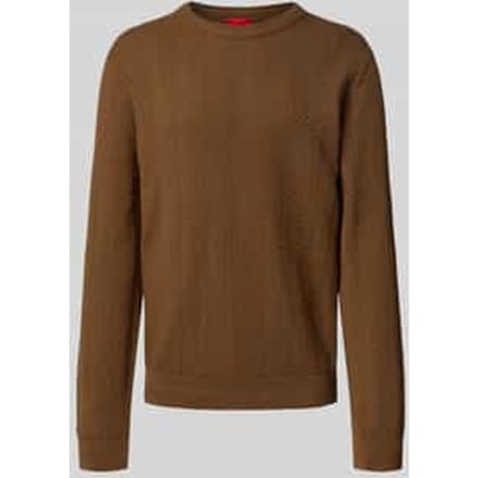 Regular fit gebreide pullover van puur katoen, model 'SIMO'