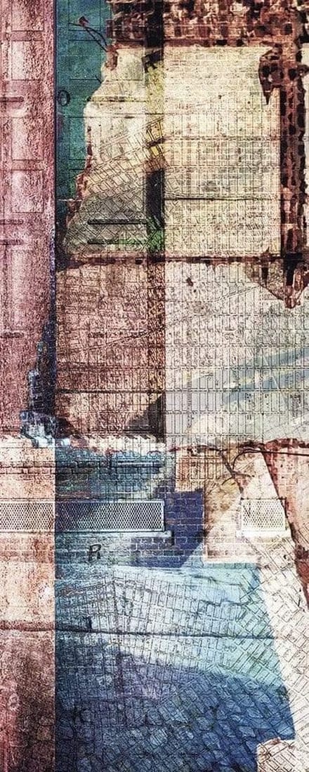 Fotobehang - Urban Art 100x250cm - Vliesbehang