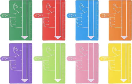 Geleide Leesstrips - Lees Tracking - Focus Verbeteren - Transparant Highlight - 8 Stuks - Multicolor