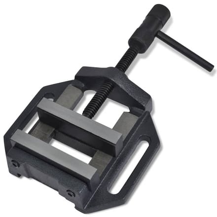 vidaXL - Bankschroef - handmatig - 90 - mm