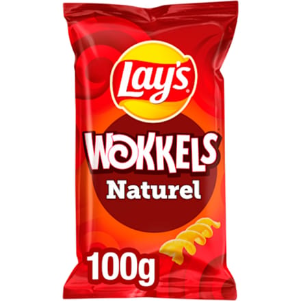 Wokkels chips naturel