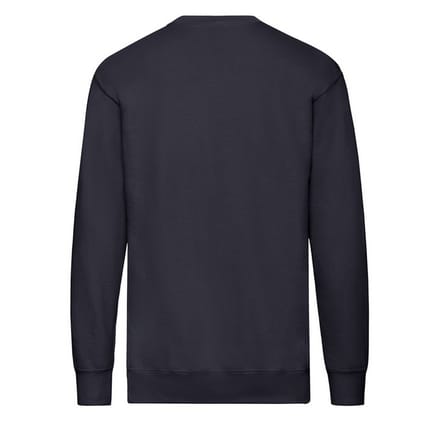 Fruit of the Loom Heren Lichtgewicht Set-In Sweatshirt (Deep Navy)