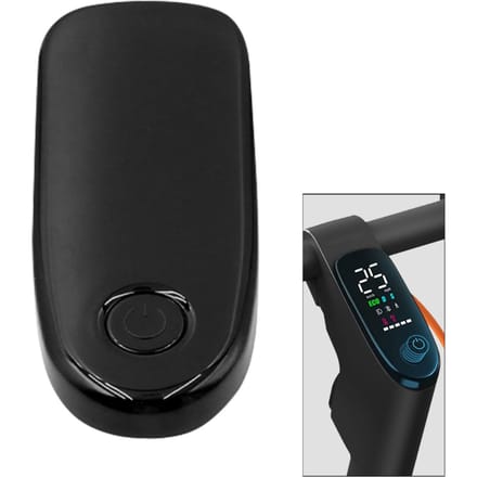 Vervangend dashboarddisplaydeksel voor Ninebot F30/F40 elektrische scooter zwart