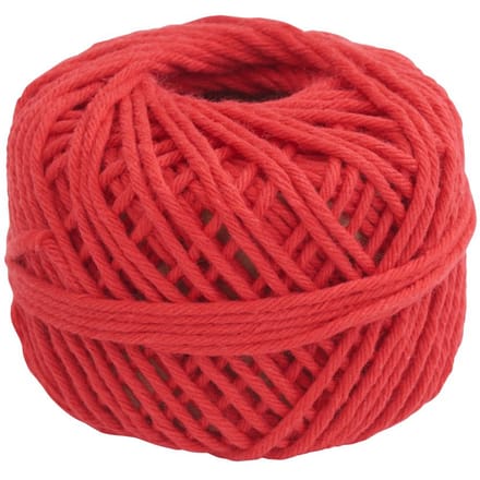 Katoenen koord "Donau" - Rood