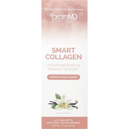 BrainMD, slim collageen, vanille-essentie, 20 sachets, 5,6 g per stuk