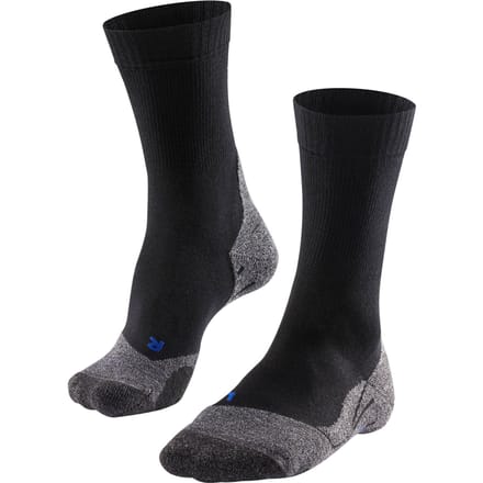 FALKE TK2 Cool anti-blaar dik lyocell functioneel materiaal wandelsokken heren zwart - maat 42-43