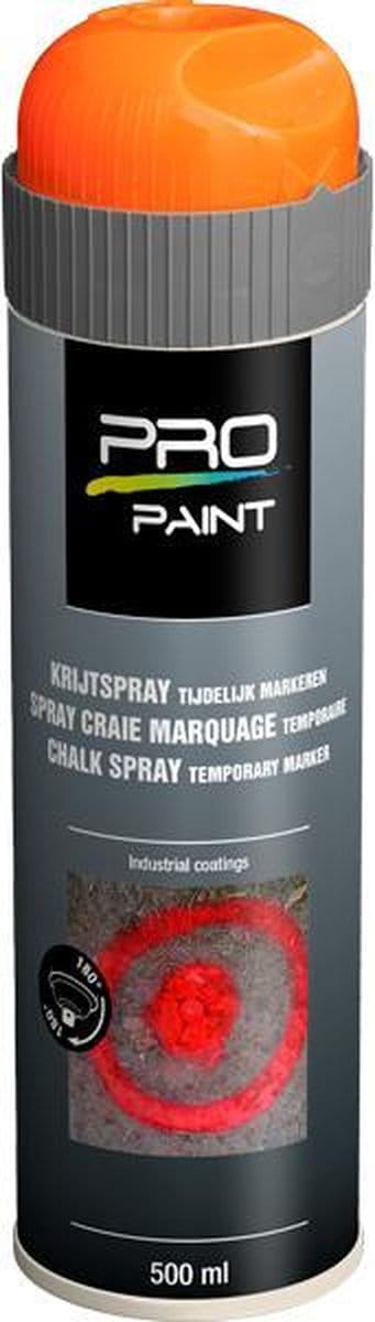 Pro-Paint krijtspray - tijdelijke markering