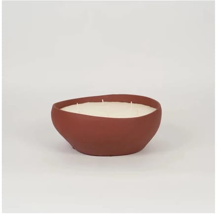 Mon Dada Doteki medium indoor geurkaars burgundy - down to earth