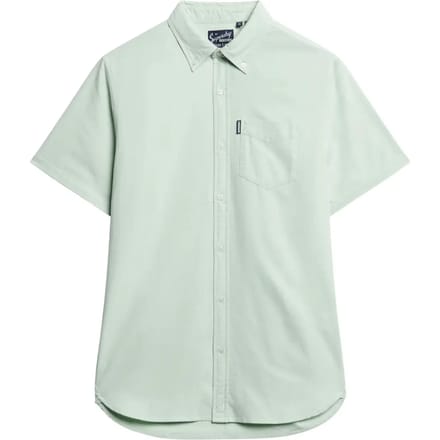 Superdry - Oxford overhemd met korte mouwen - Heren - Shirts
