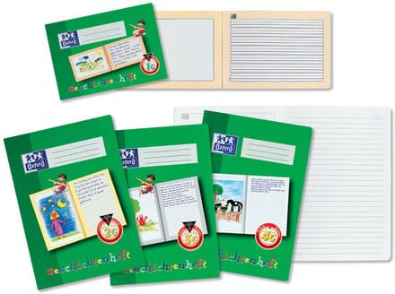 Oxford 100050092 schrijfblok & schrift Groen A4