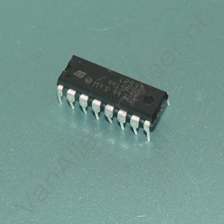 IC L293D 4-kanaals driver voor motoren