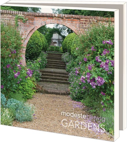 Kaartenmapje met env, vierkant: Gardens, Modeste Herwig