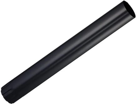 Zinken afvoerbuis 80 cm Zwart Ø 87 mm | Per stuk