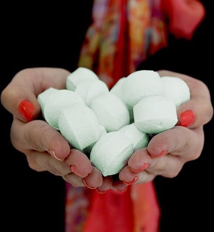 Mini Bruisballen Mango - Chill Pills - 15 stuks - 2.5cm p/s - Kleine Bad Bommen