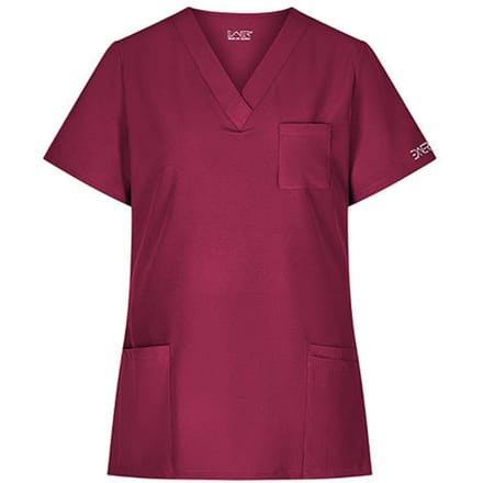 Exner Dames/Dames Sportsline Regelmatig Tuniek (Bordeaux)