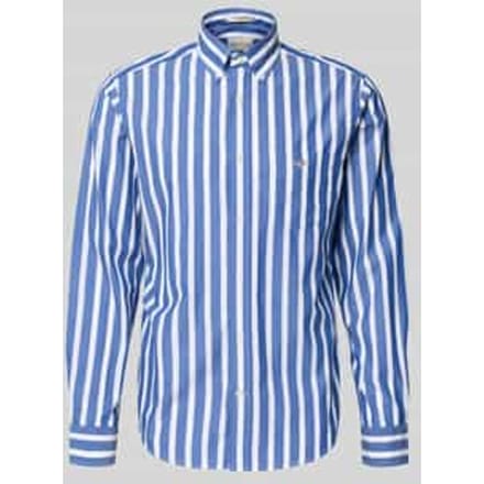 Slim Fit casual overhemd met borstzak