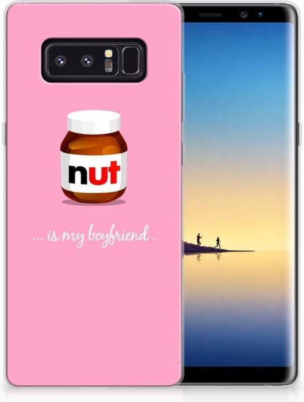 Samsung Galaxy Note 8 Siliconen Case Nut Boyfriend