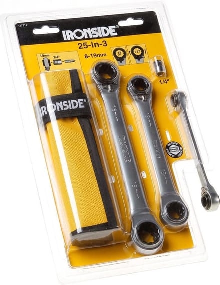 Ironside Ratelsleutelset  8 t/m 19 3-delig