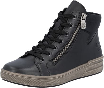 Rieker Veterboots - Dames - Zwart - Maat:41
