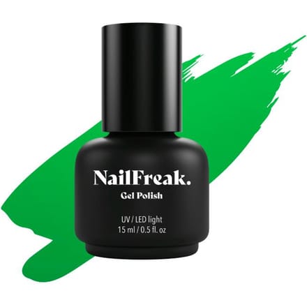 NailFreak Gel Polish Fauxtega Green 15 ml