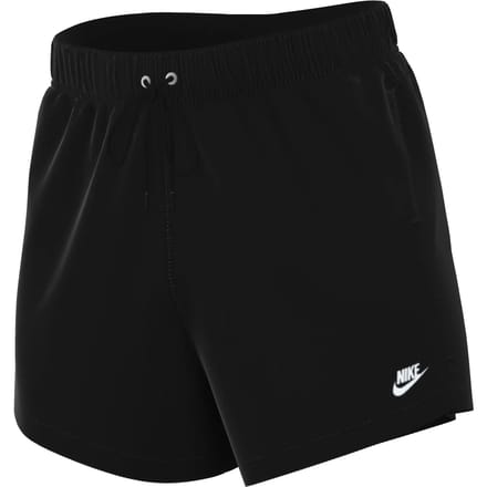 Korte broek met labelstitching en elastische band