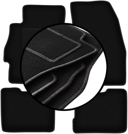 Complete set veloursmatten voor: Fiat Linea sedan (2009-2015)