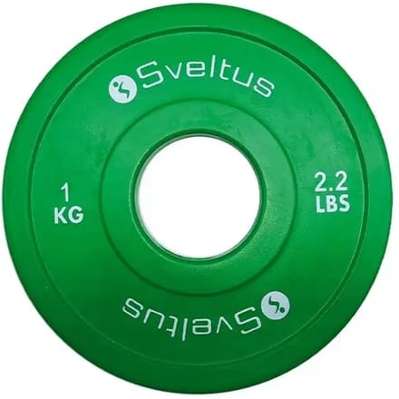 Mini olympische gewichttrainingsschijf Sveltus