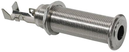 Switchcraft SC-152B Thick Panel Output Jack 3-Polig 6.3mm Nikkel