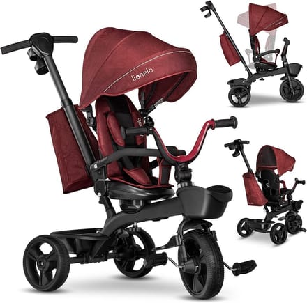 3-in-1 Kinderfiets: Driewieler en Loopfiets voor Peuters en Kleuters