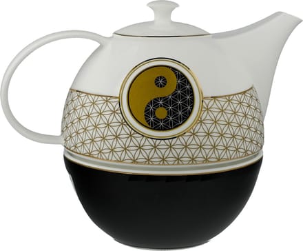 Goebel® - Lotus | Theepot "Levensbloem" | Porselein, Theekan 1,2 liter