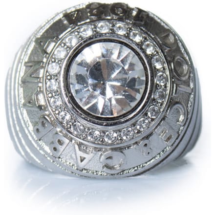 Dolce & Gabbana, zilveren ring 1984 met steen