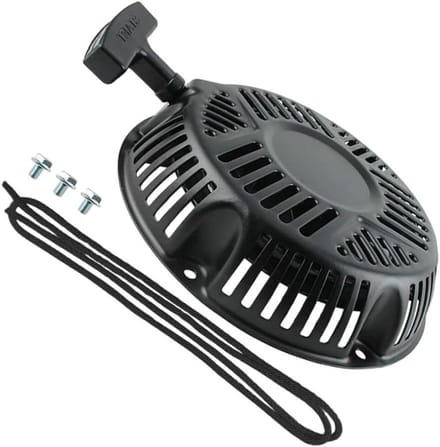 Terugslagstarter Kit - Trekstarter Motor - Motor Starten - Versterkt Plastic - 22 x 20 x 6 cm - Zwart