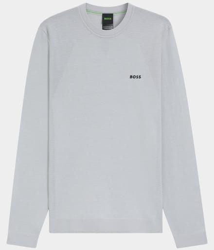 BOSS Green Pullover Grijs K_Momentum-Lite CN 10271678 0 50541944/054