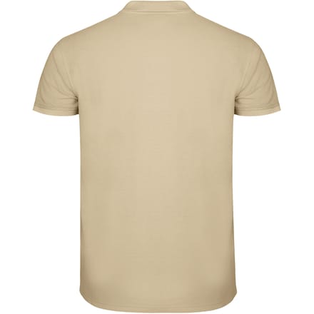 Roly Heren Ster Poloshirt (Zand)
