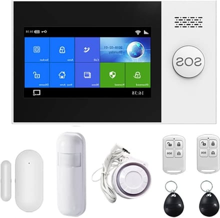 Smart Alarm Systeem - Huisbeveiliging Kit - Veiligheid Thuis - Touchscreen Bediening - 43 Inch Scherm - Set 1