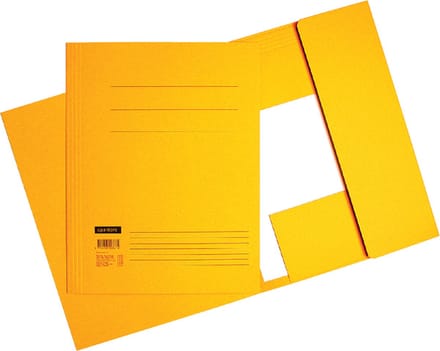 Dossiermap quantore fo 320gr geel | 10 stuks