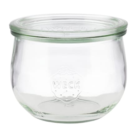 APS Weckpotten set - Glazen voorraadpotten met draaideksel - 6 stuks 580 ml transparant