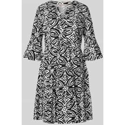 mini-jurk met tuniekhals