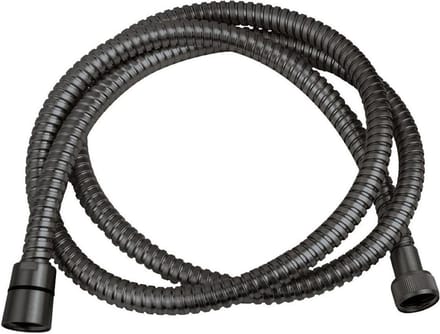 Wiesbaden luxe metalen doucheslang 150cm conisch Gunmetal