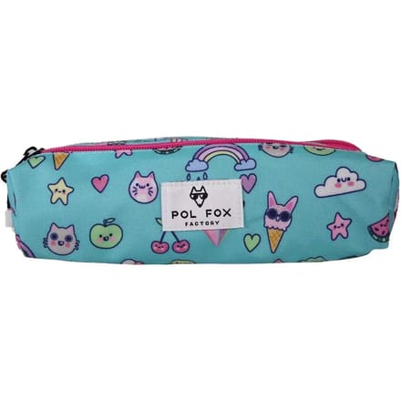 Dubbele etui voor meisjes Pol Fox Kawai