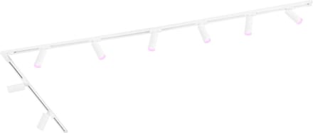 Ledvion - Smart LED Railverlichting 3M + 8 Railspots (4.9W - RGB - Wit - Dimbaar) - 1-Fase