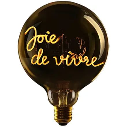 LED gloeilamp e27 Message in the Bulb Joie De Vivre