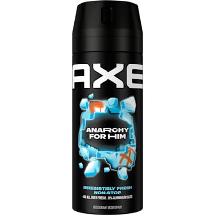 AXE deodorant bodyspray Anarchy voor hem, donkere granaatappel en sandelhout 150 ml